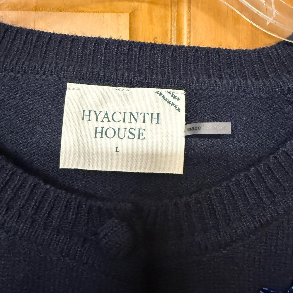 Chic Navy Blue beaded Elsie Cardigan by Hyacinth House (Tuckernuck) - Picture 5 of 7